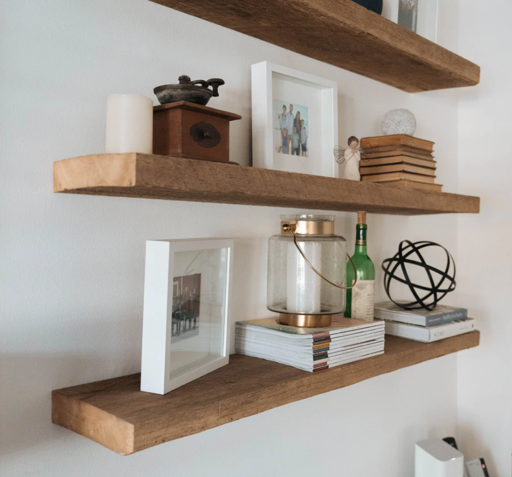 Hardwood Floating Shelf