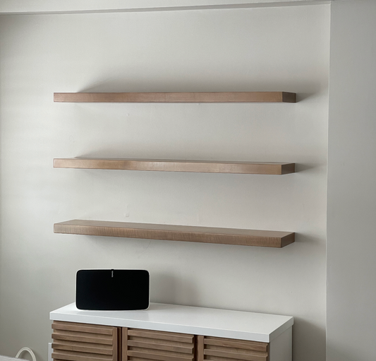 Hardwood Floating Shelf