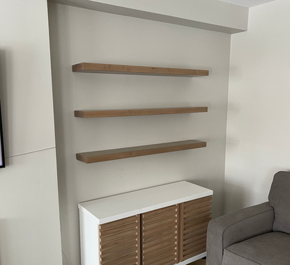 Hardwood Floating Shelf