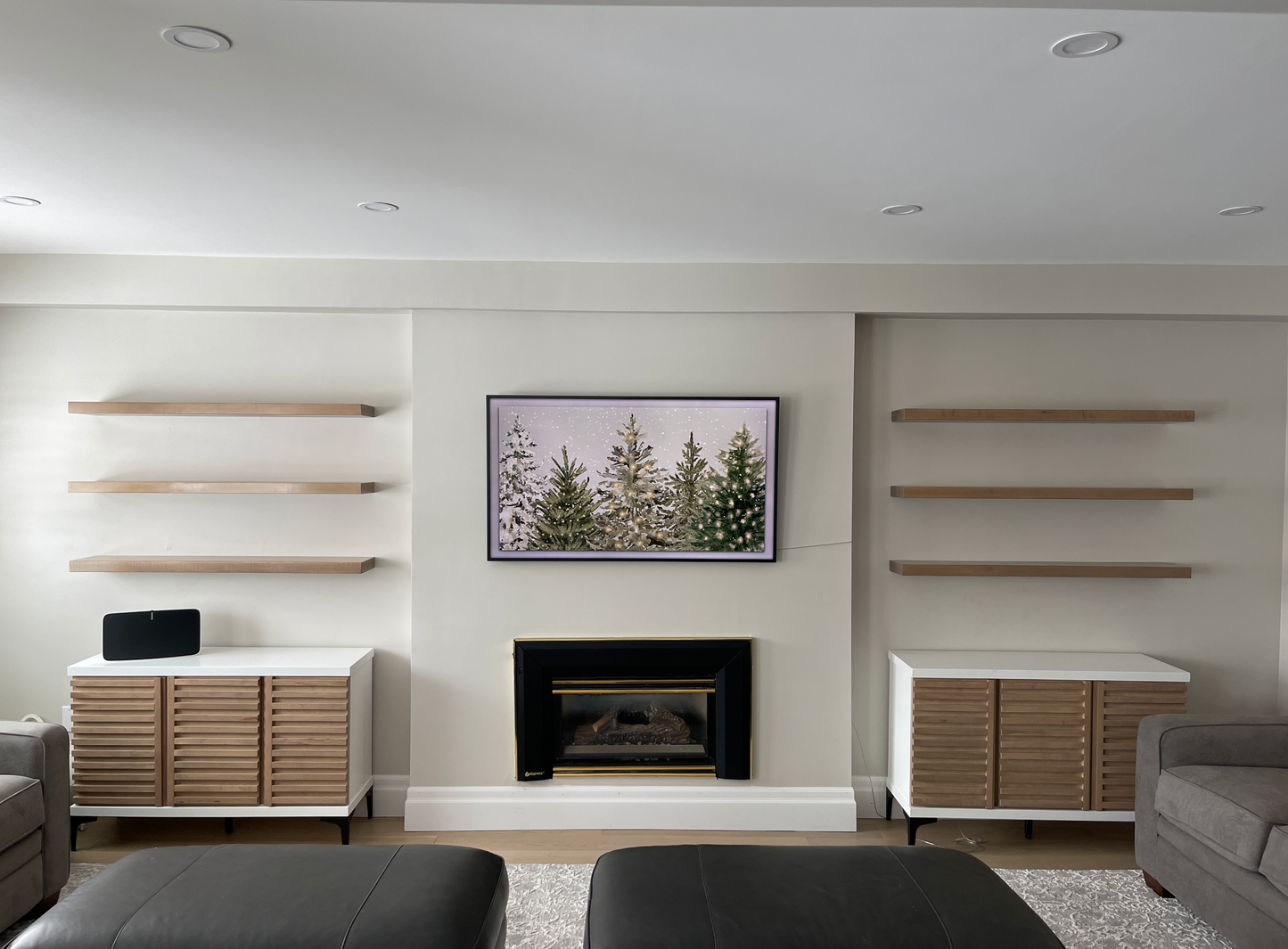 Hardwood Floating Shelf